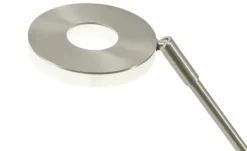 Fischer-Honsel LED-Schreibtischleuchte, Nickel-matt mit Dimmer