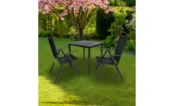 Gartenmöbel 3er-Set