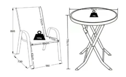 Gartenmöbel-Set