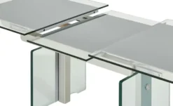 Glas-Couchtisch ausziehbar und höhenverstellbar Villingen