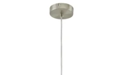 Globo Lighting Pendelleuchte, 1-flammig, beige/Holzoptik