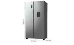 gorenje Side by Side NRR9185EAXLWD