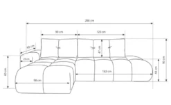 GrainGold Ecksofa Sile