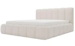 GrainGold Polsterbett mit Stauraum Cloud Bouclé-Stoff