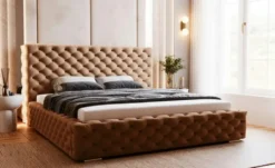 GrainGold Polsterbett mit Stauraum Ashton