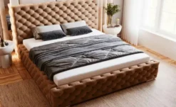 GrainGold Polsterbett mit Stauraum Ashton