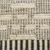 Gray & Jones Handwebteppich Black Coast