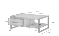 Gray & Jones Couchtisch Tierra Fuego One