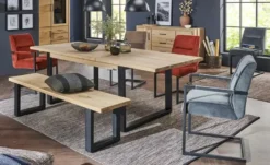 Gray & Jones Kufen-Esstisch ausziehbar Black Coast One