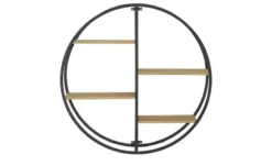 Gray & Jones Wandregal rund Black Coast One