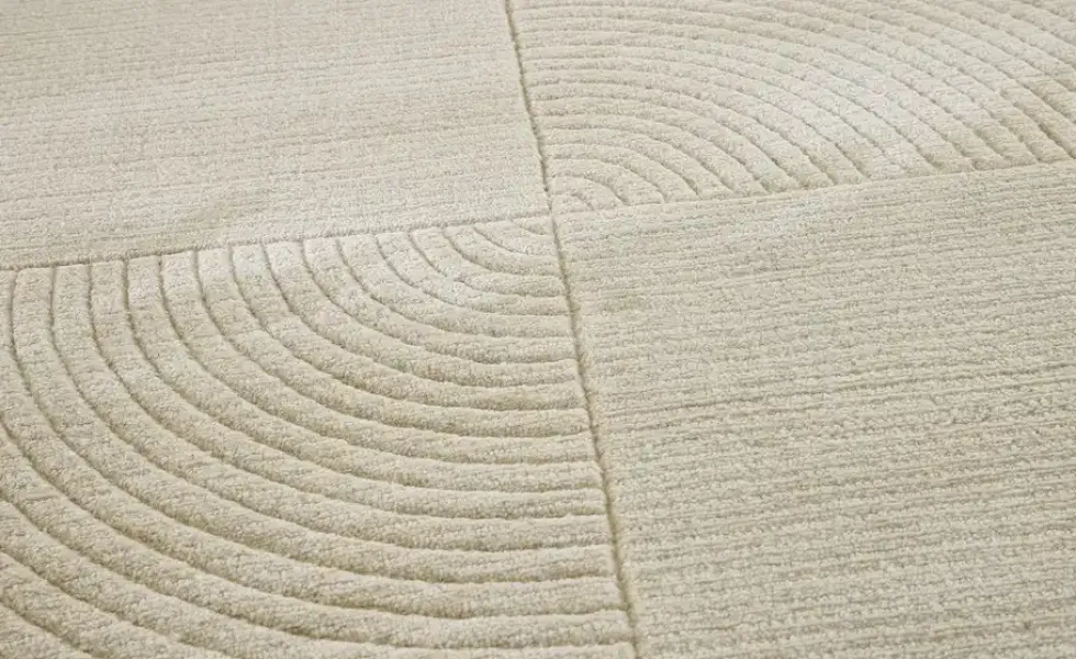 Handweb-Teppich Zen