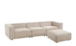 Höffner Selection Big Sofa inklusive Hocker Sienna