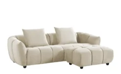 Höffner Selection Sofa inklusive Hocker Olia