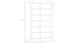 Highboard Push-to-Open Komili