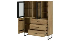 Highboard-Vitrine Riana