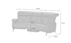 himolla Einzelsofa Leder 4708
