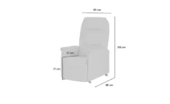 himolla Fernsehsessel Leder 9773