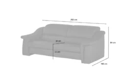 himolla Ledersofa 1501