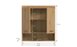 Hängeschrank 2er