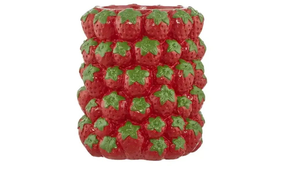 HOME STORY Übertopf Erdbeeren