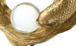 HOME STORY Deko Figur Goldfisch