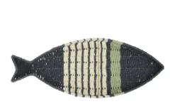 HOME STORY Deko Tablett Fisch