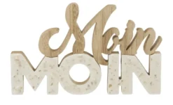 HOME STORY Schriftzug Moin Moin