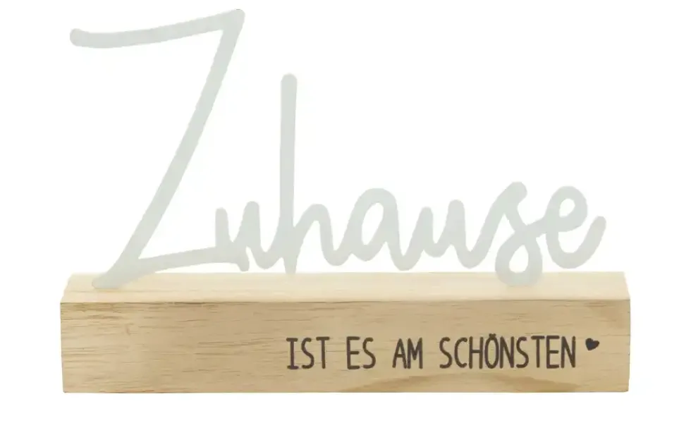 HOME STORY Schriftzug "Zuhause"