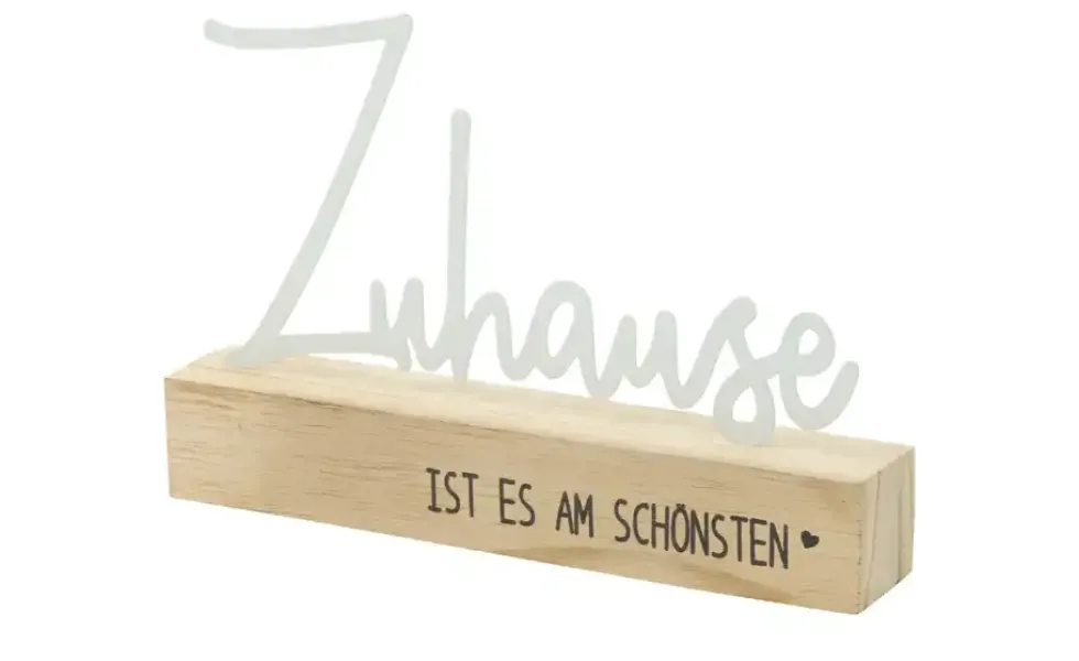 HOME STORY Schriftzug "Zuhause"