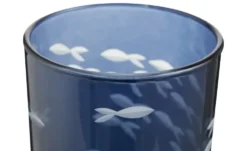 HOME STORY Teelichtglas Fische