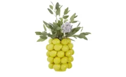 HOME STORY Vase 3D Zitrone
