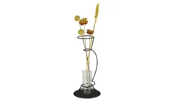 HOME STORY Vase im Metallständer