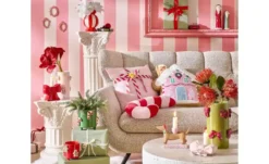 HOME STORY Vase mit 3D Schleifen