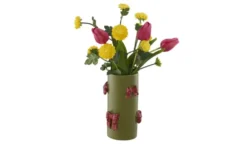 HOME STORY Vase mit 3D Schleifen