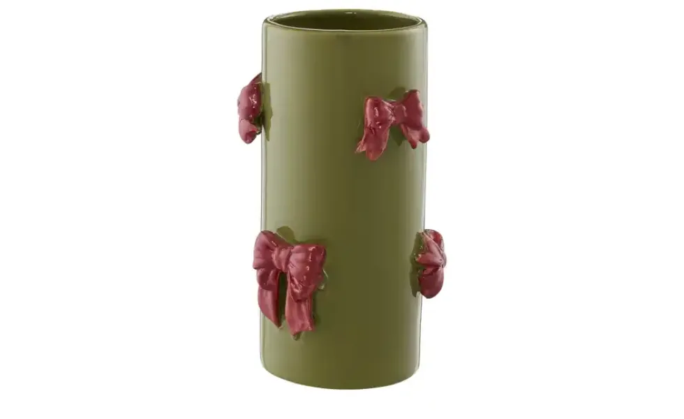 HOME STORY Vase mit 3D Schleifen