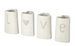 HOME STORY Vasen Love, 4er Set