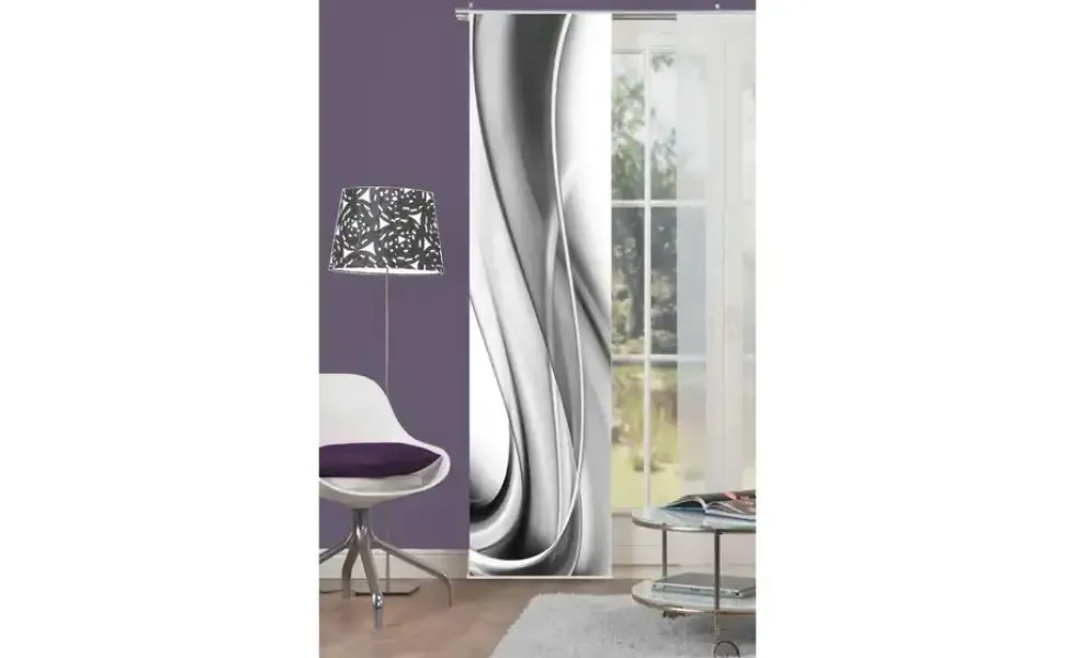 HOME Wohnideen Schiebevorhang 3er-Set