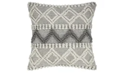 HOME STORY Kissen Grobstrickornamente