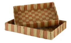 HOME STORY Korbtablett, 2er Set