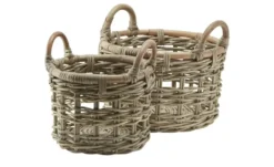 HOME STORY Rattankorb, 2er Set
