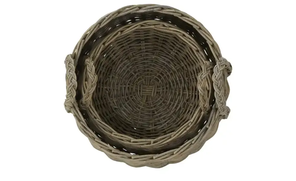 HOME STORY Rattankorb, 2er Set