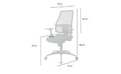 home worx Bürodrehstuhl Home Worx Office 95