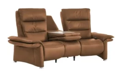 Hukla Trapezsofa Echtleder Corina