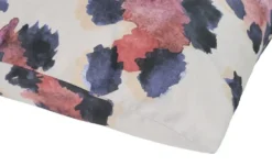 indigo Mako-Satin Bettwäsche Animalistic