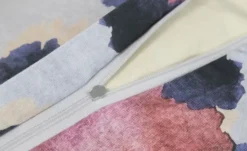 indigo Mako-Satin Bettwäsche Animalistic