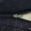 indigo Mako-Satin Bettwäsche Midnight