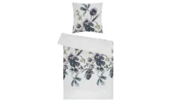 indigo Mako-Satin Bettwäsche Spellbound