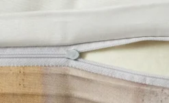indigo Mako-Satin Wendebettwäsche Floral Waves