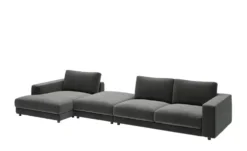 Jette Home Ecksofa in Feincord Sila