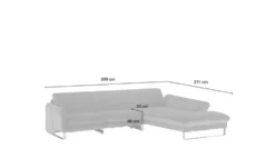 JOOP! Ecksofa mit Relaxfunktion Move 8152